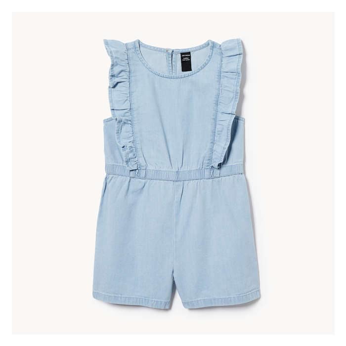 Toddler Girls' Denim Romper